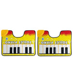 Toilet Piano Mat – Funny Musical Rug