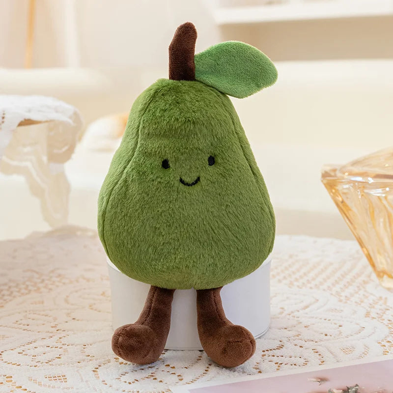 Kawaii Fruit Plush Collection – Soft Stuffed Dolls