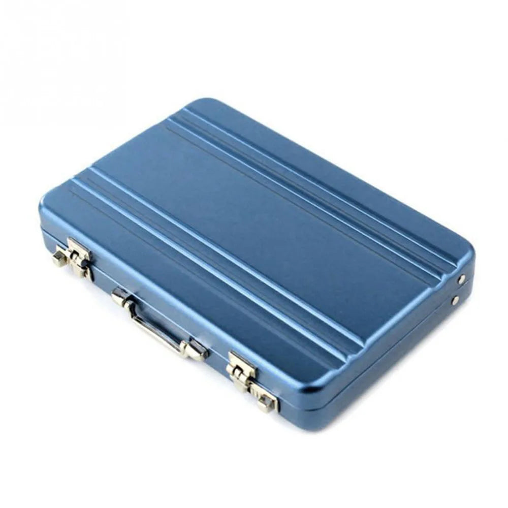 Mini Aluminum Card Case & Pocket Storage Box