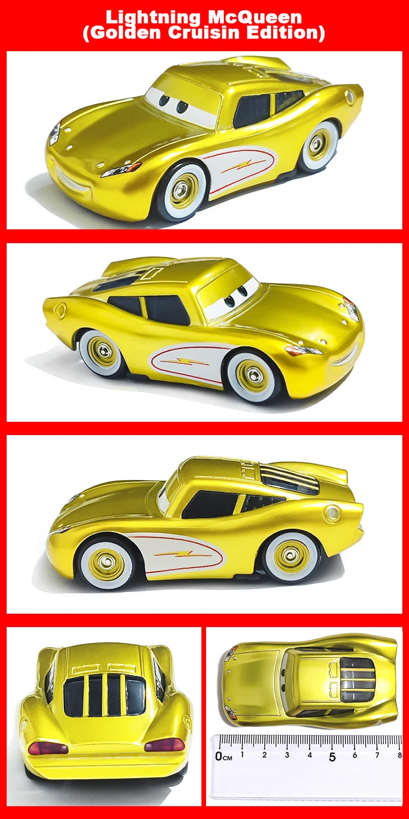Cartoon Race Car Die-Cast Toy – Pull Back Fun