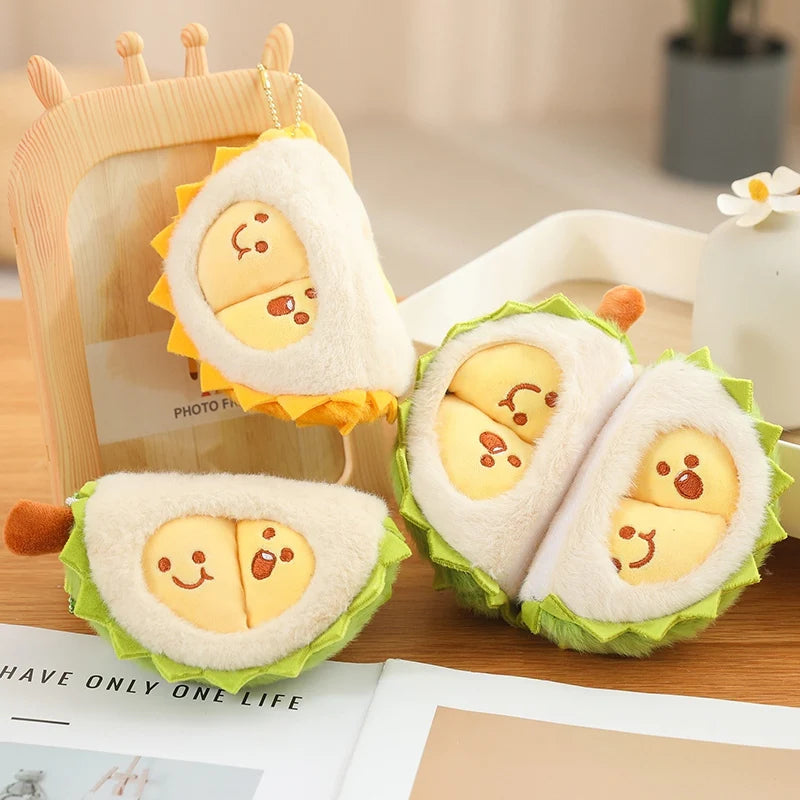 Cute Detachable Durian Plush Stress Pillow - Toki Toy Box