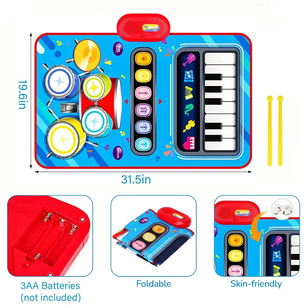 Play Mat – Blue Model | Toki Toy Box