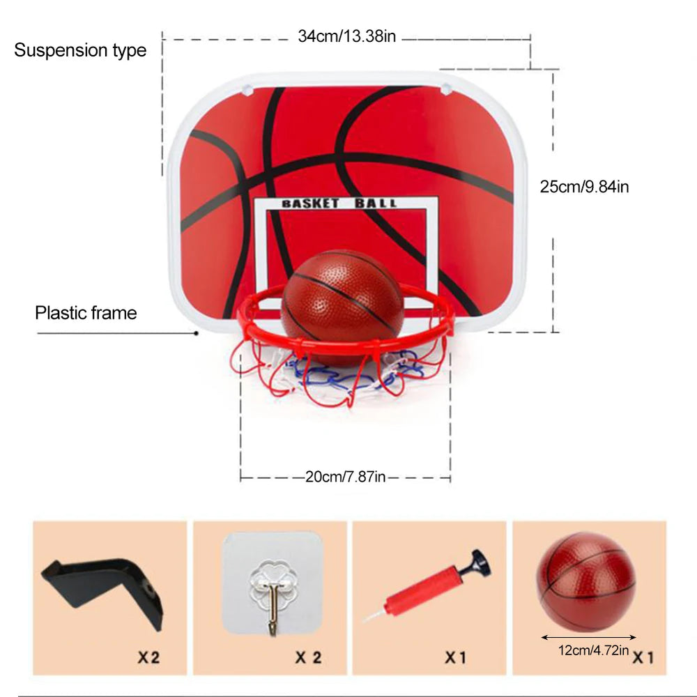 Adjustable Mini Basketball Hoop Set for Active Kids