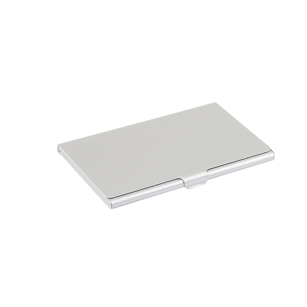 Mini Aluminum Card Case & Pocket Storage Box