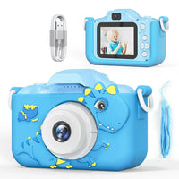 Mini Digital Kids Camera – 1080P HD, 8x Zoom, Dual Lens – Perfect Birthday Gift for Boys & Girls