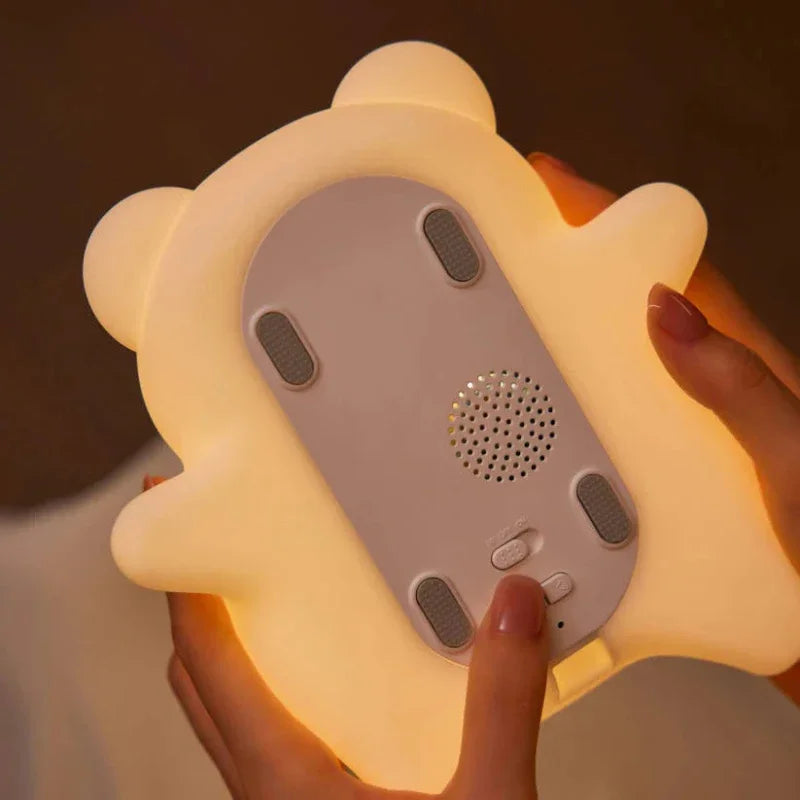 Cute Bear Night Light – Soft Glow Sleep Lamp for Kids - Toki Toy Box