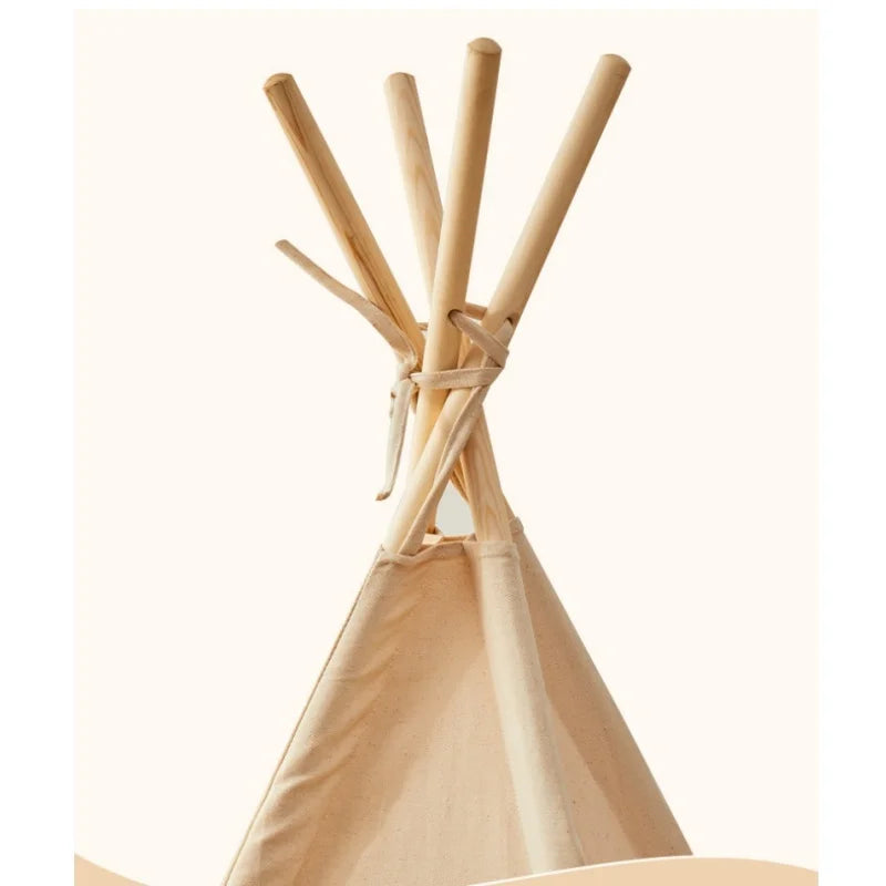Kids Canvas Play Tent – Cozy Indoor Adventure Hideaway