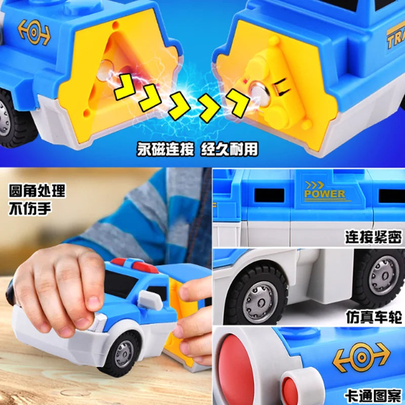 Magnetic Vehicle Building Blocks – DIY Construction Set
