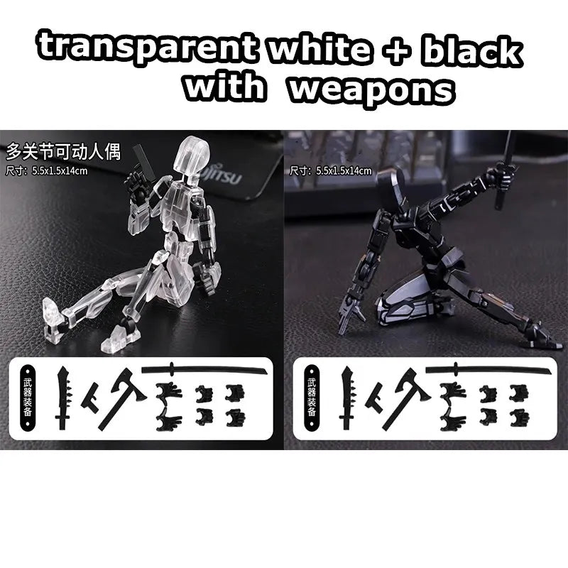 Titan Action Figure Set – Fully Posable Robot Toy