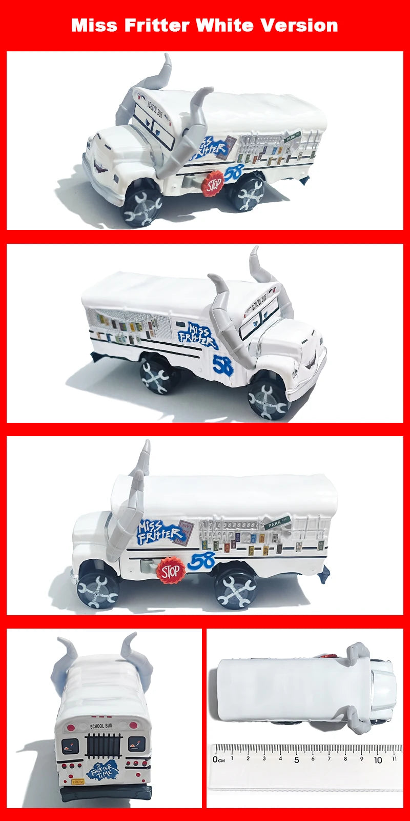 Cartoon Race Car Die-Cast Toy – Pull Back Fun