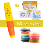 3D Printing Pen Set for Kids – Low Temperature with 200M PCL Filament