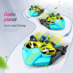 3-in-1 RC Mini Drone – Air, Land & Water