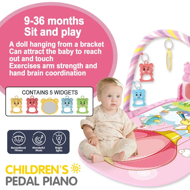 Baby Play Gym – Piano Pedal Activity Mat