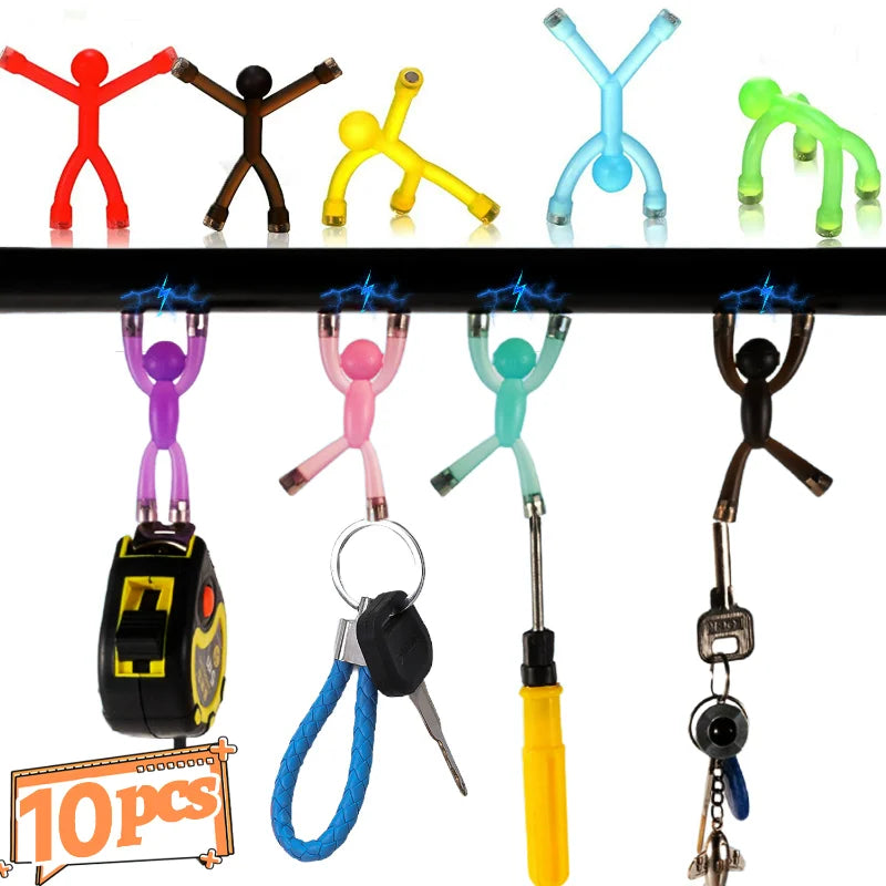 Mini Man Fridge Magnets – Colorful Set for Home, Office & Kids