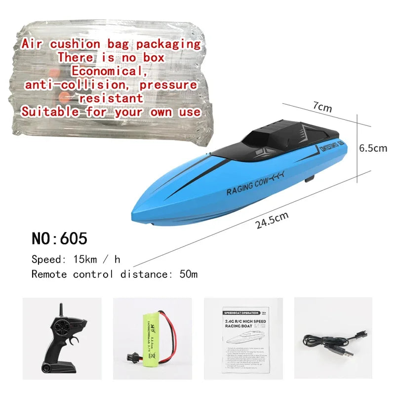 RC Speed Boat Toy – Fast Remote Control Water Racer – Lifestyle | Toki Toy Box