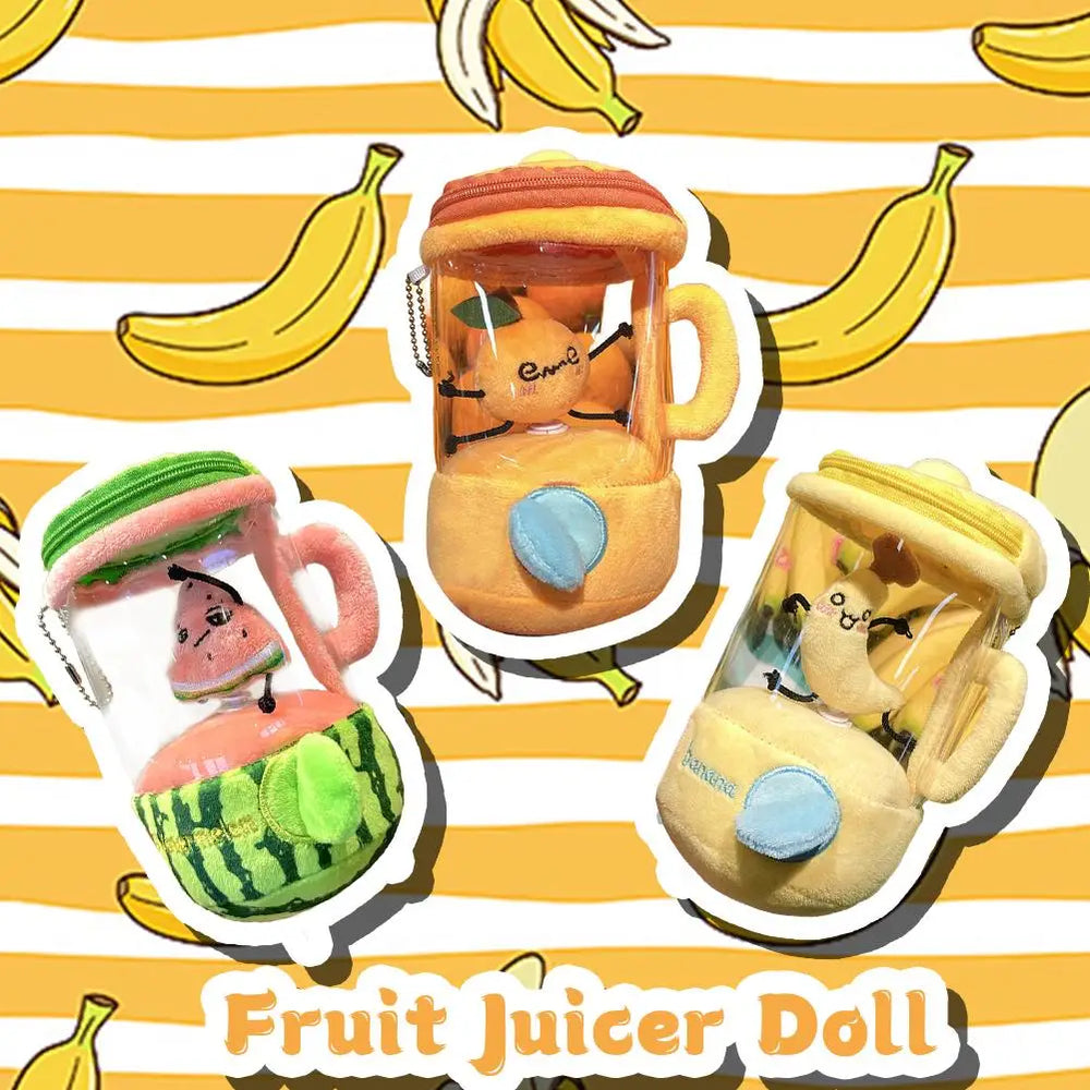 Fruit Pull Plush Toy – Funny Drawstring Buddy for Kids