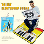 Toilet Piano Mat – Funny Musical Rug