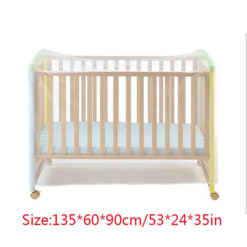 Portable Baby Crib Mosquito Net – Foldable 360° Protection