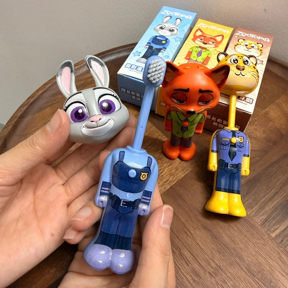 Cute Animal Transforming Kids Toothbrush