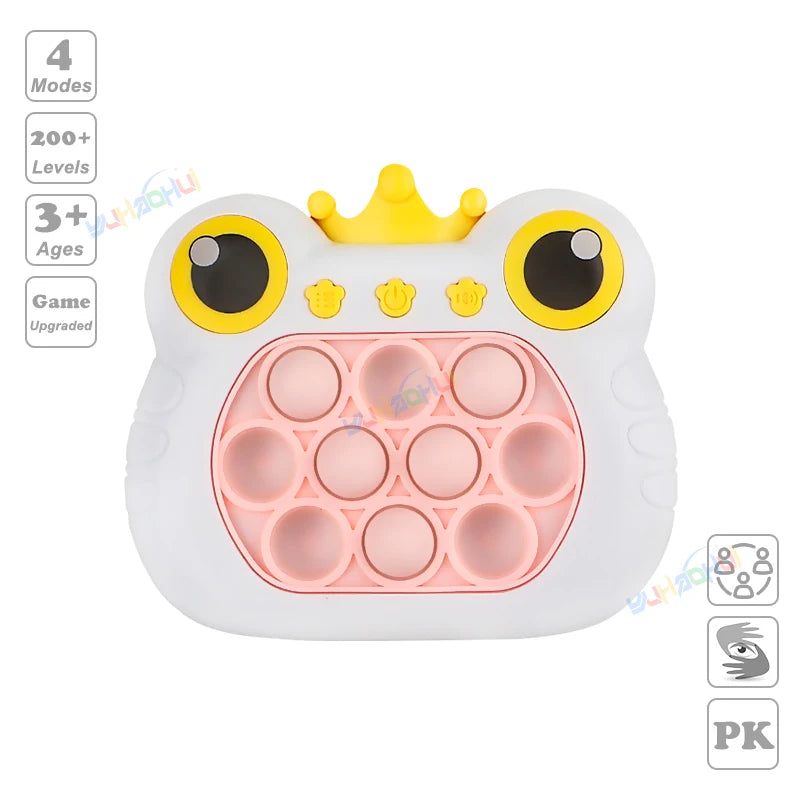999-Level Pop Push Game Console for Kids & Adults - Toki Toy Box