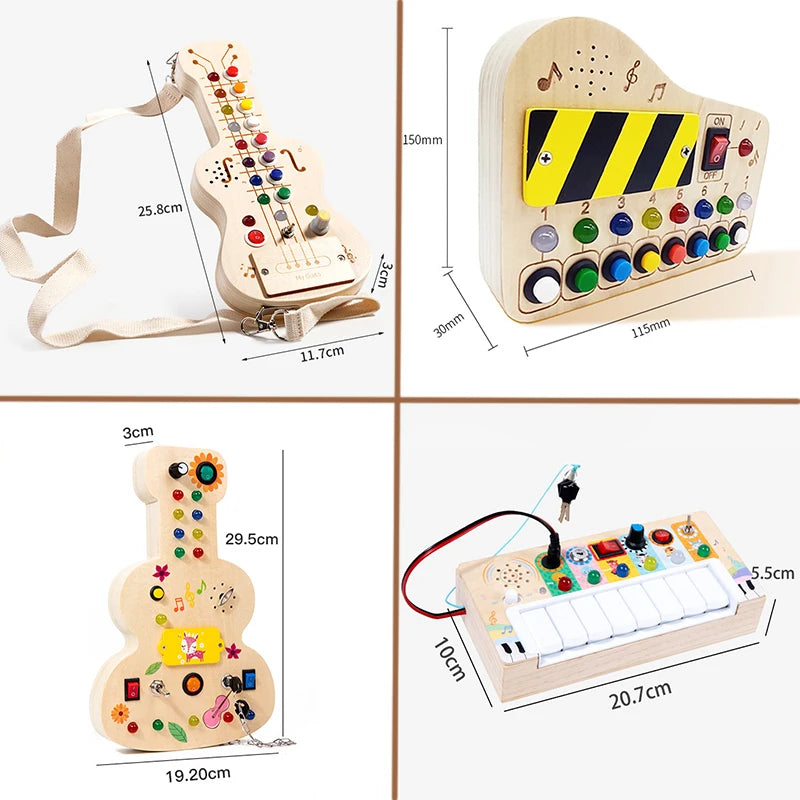 Busy Board – Gears and Latches | Toki Toy Box
