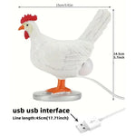 Simulated Animal LED Night Lamp – Duck Egg Chicken Light