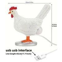 Simulated Animal LED Night Lamp – Duck Egg Chicken Light
