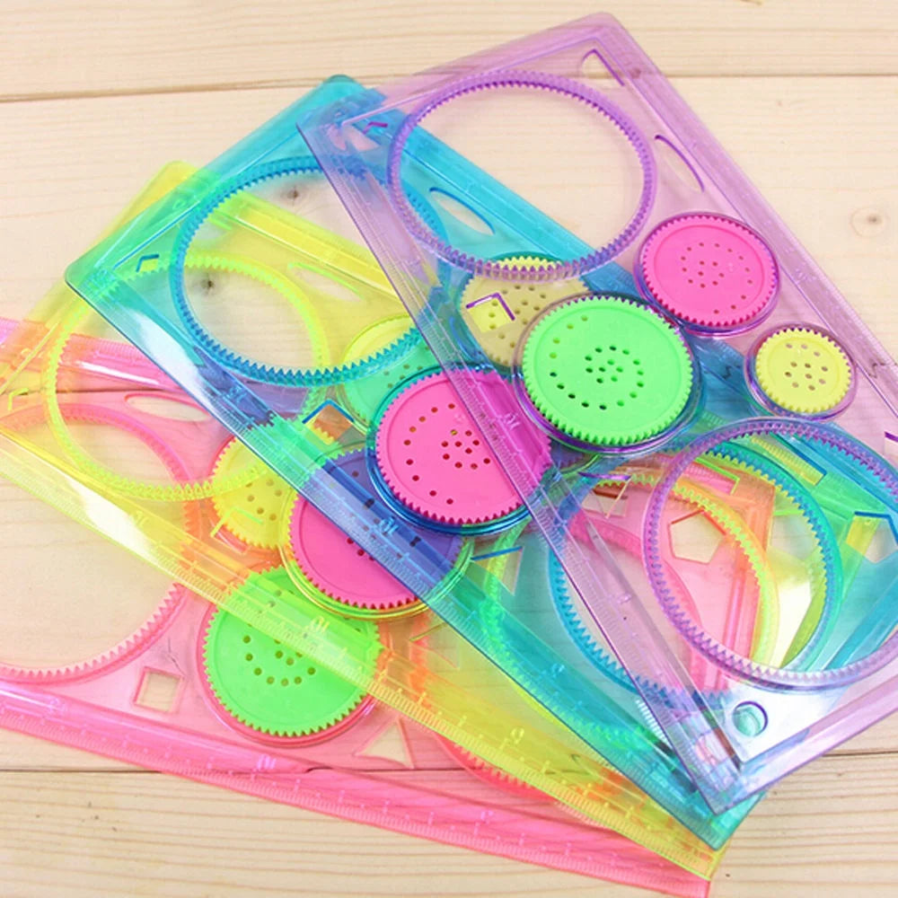 Geometry Drawing Stencil Kit for Creative Kids