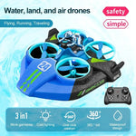 3-in-1 RC Mini Drone – Air, Land & Water