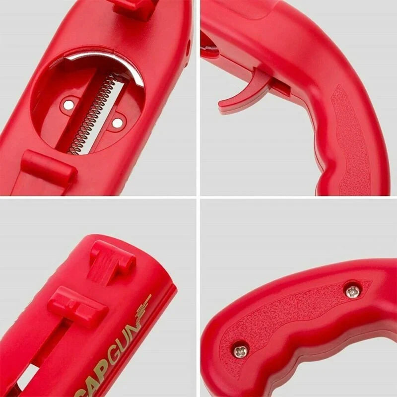 Cap Gun Opener – Red Metal Version | Toki Toy Box