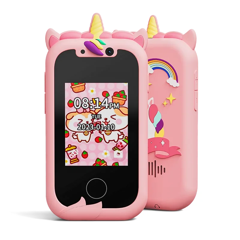 Kids Smart Camera Phone Toy – Touchscreen Learning Device & MP3 Player (Ages 3–12)