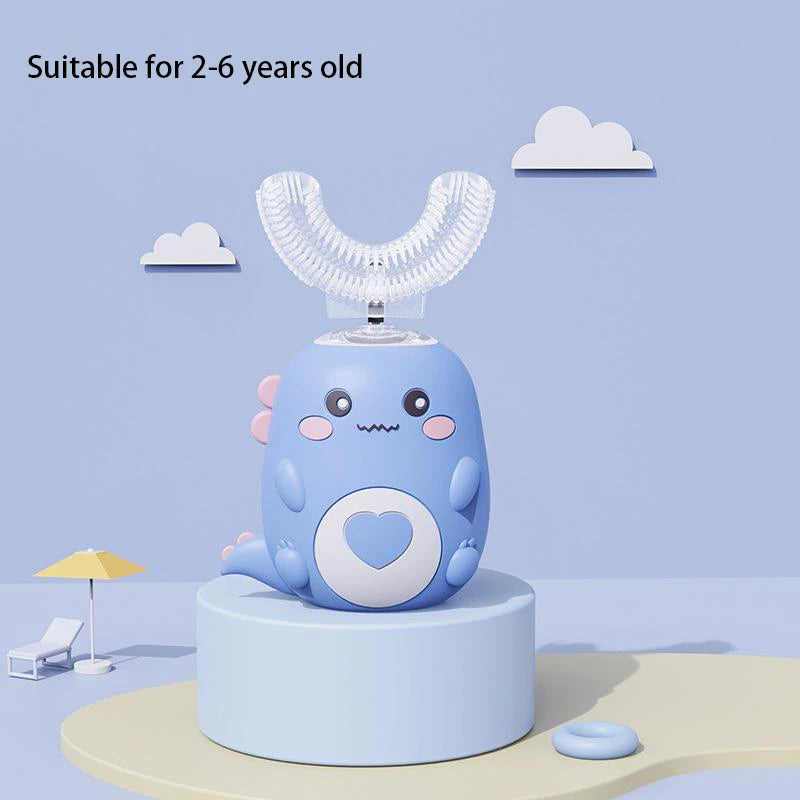 Kids U-Shaped Electric Toothbrush – Easy 360° Clean – Color Options | Toki Toy Box
