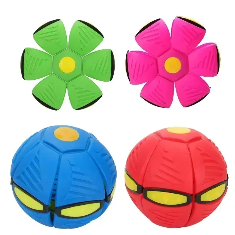 Magic Flying Saucer Ball – Pop-Up Bounce Toy