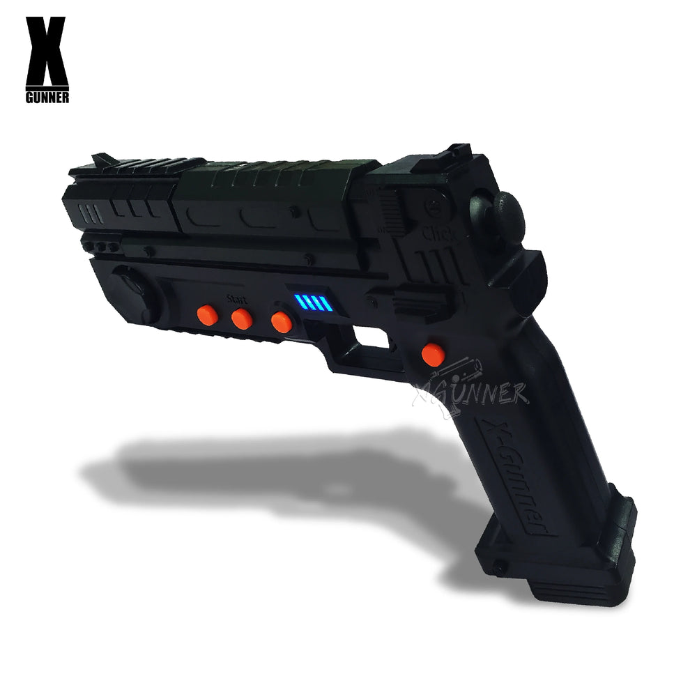 Wireless Light Gun Set – Immersive Multiplayer Gaming – In Use | Toki Toy Box