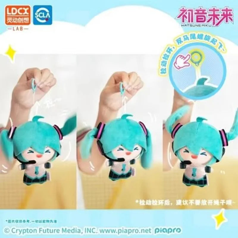 Twin -Tail Idol Charm - Cute Rotating Companion - Toki Toy Box