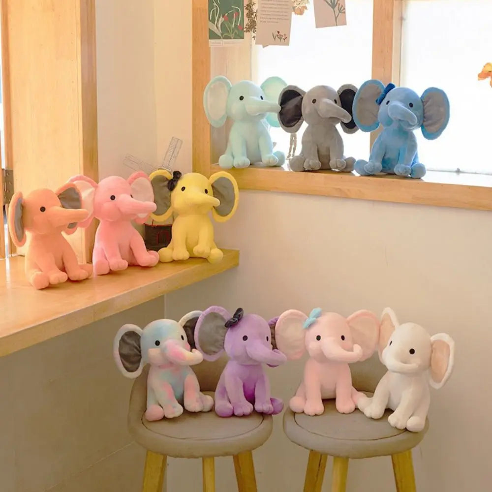 Elephant Plush Toy – Soft Cozy Sleep Companion for Kids – Stuffed Animal | Toki Toy Box