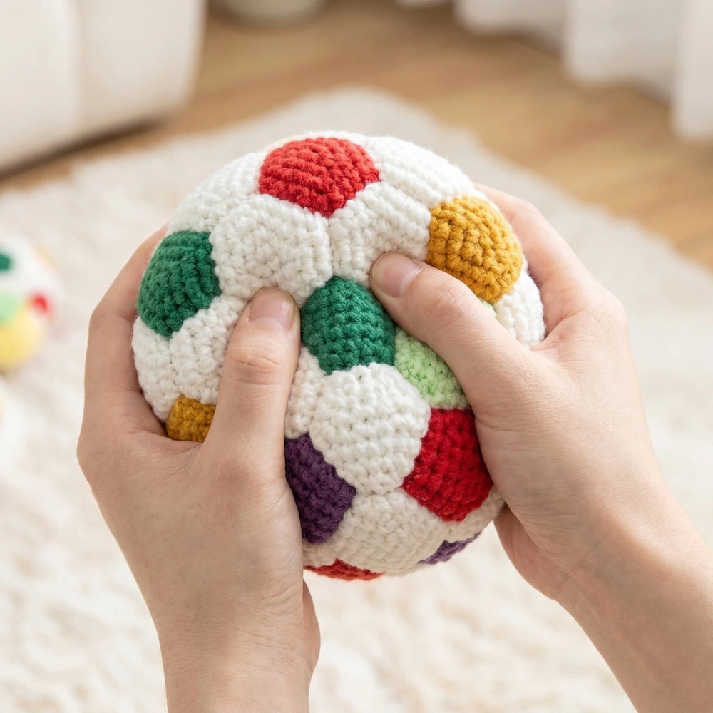 Crochet Juggling Balls Set – Soft Bean Bags for Kids - Toki Toy Box