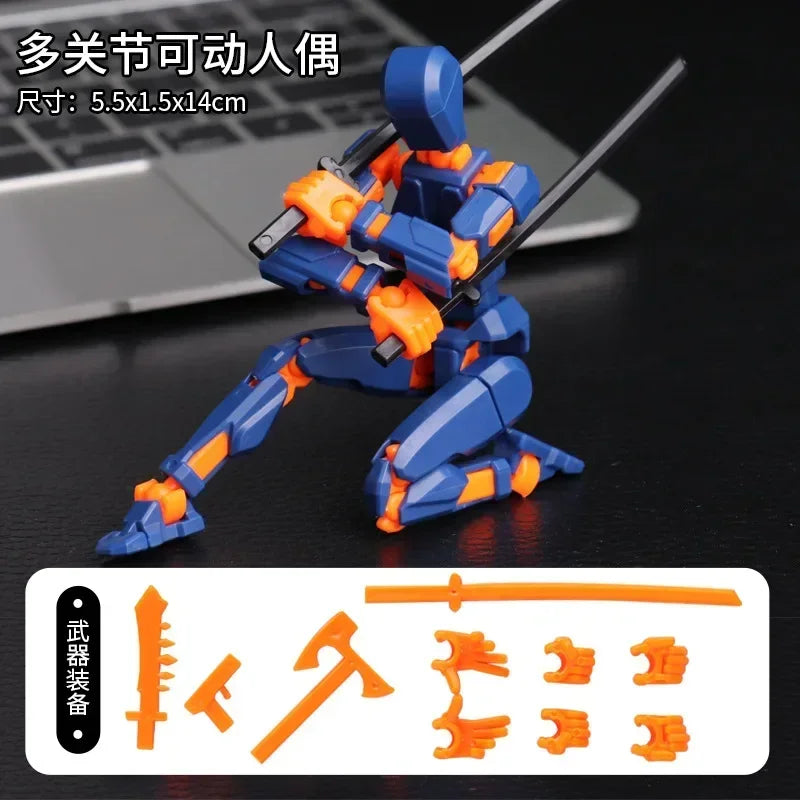 Titan Action Figure Set – Fully Posable Robot Toy