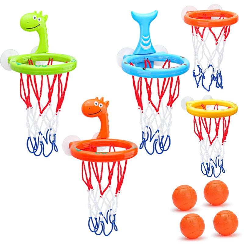 Mini Basketball Bath Toy Set – Splash Hoop Fun for Toddlers