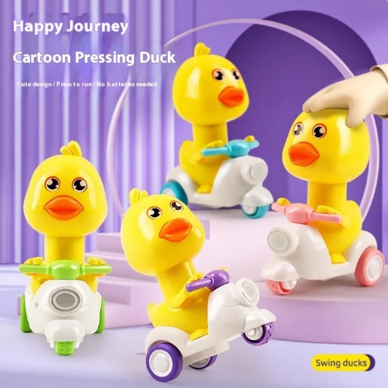 Press & Go Duck Racer Toy for Kids