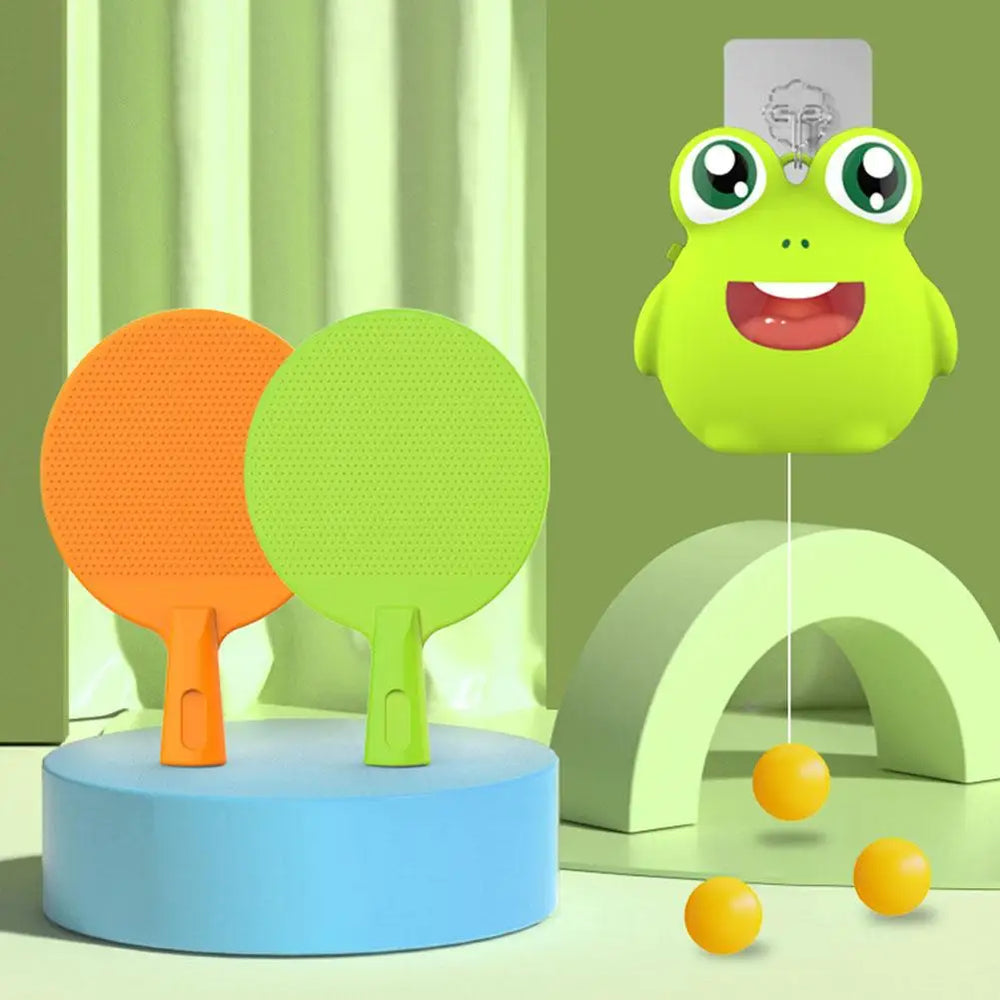 Indoor Hanging Table Tennis Trainer – Solo Ping Pong Fun