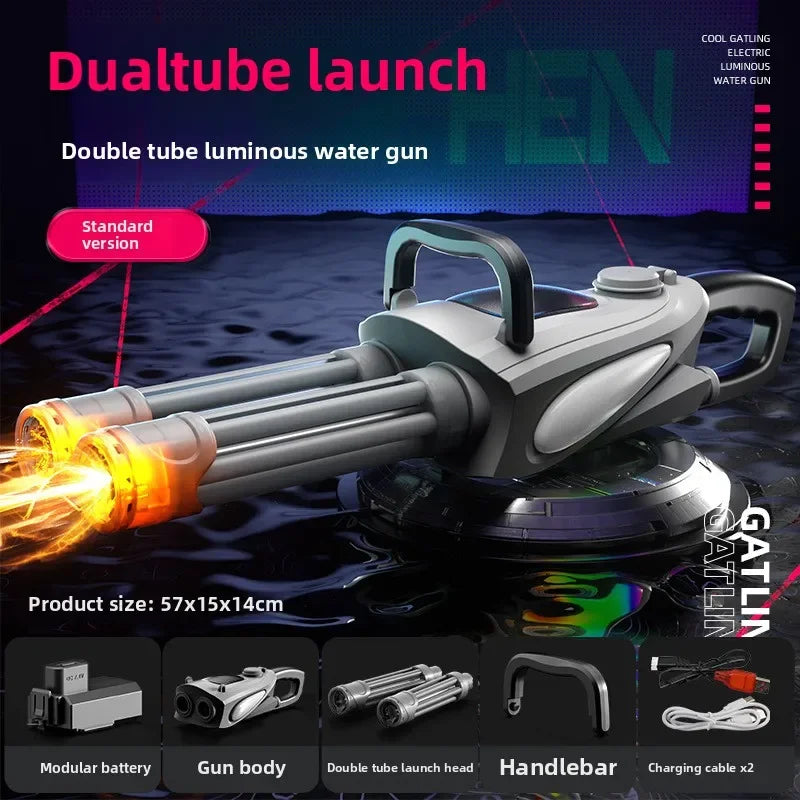 LED Rotating Hydro Blaster for Pool Battles