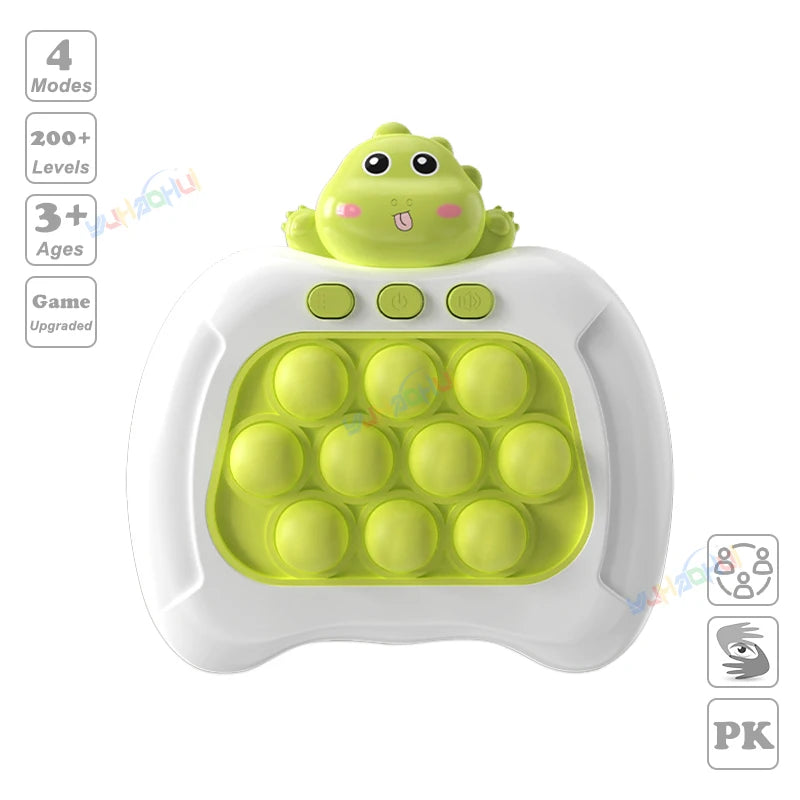 999-Level Pop Push Game Console for Kids & Adults - Toki Toy Box
