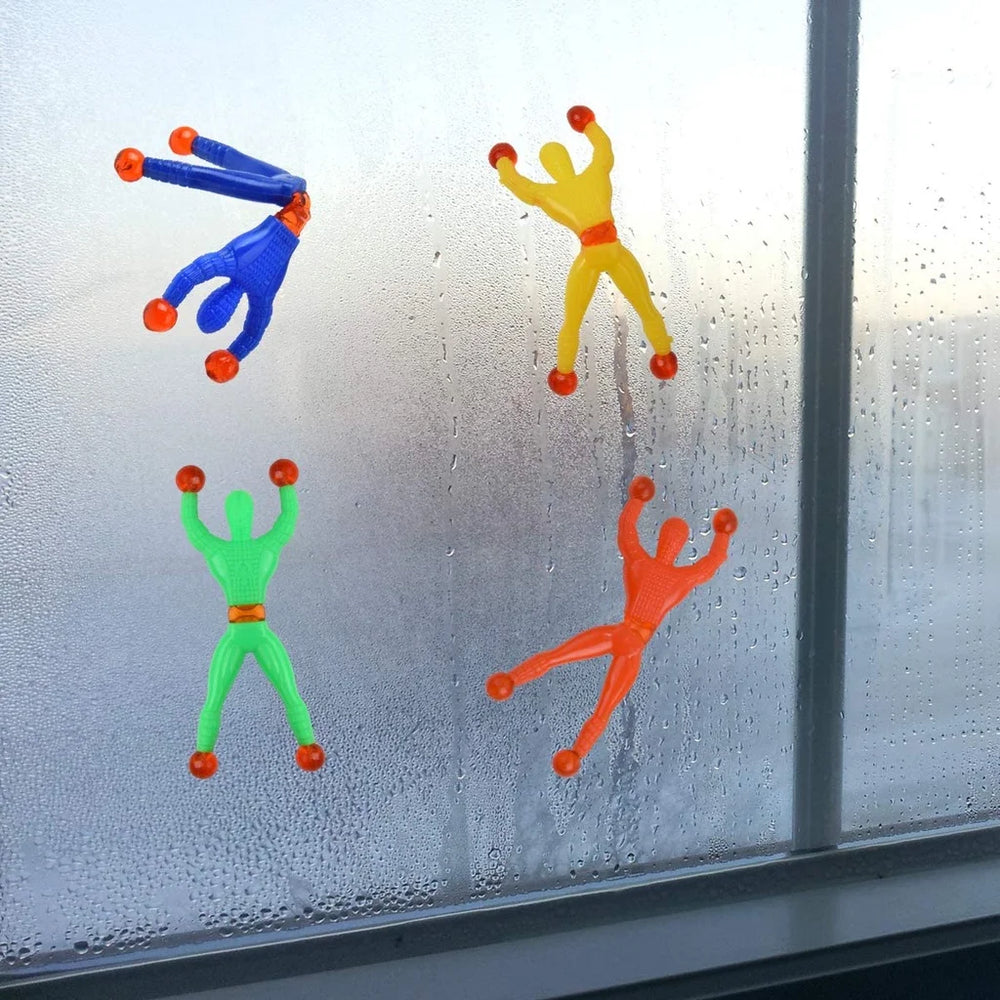 Sticky Wall Climbing Figures – Party Favor Toy Pack