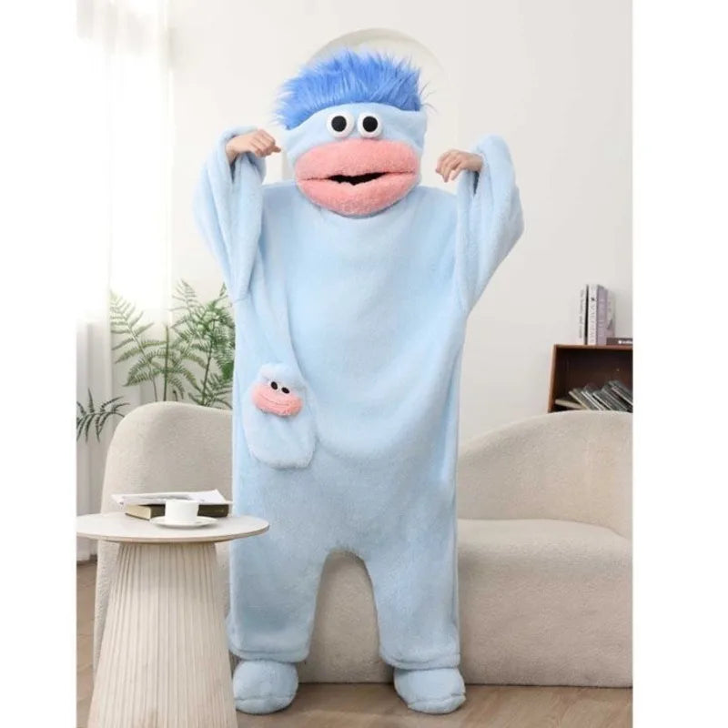 Hooded Fleece Onesie – Cozy Couple Pajamas | Toki Toy Box – View 11 | Toki Toy Box