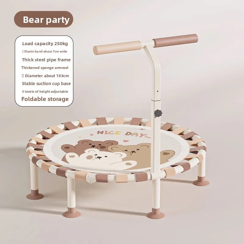 Foldable Indoor Trampoline – Fun Fitness for Kids & Family – Whats Included | Toki Toy Box