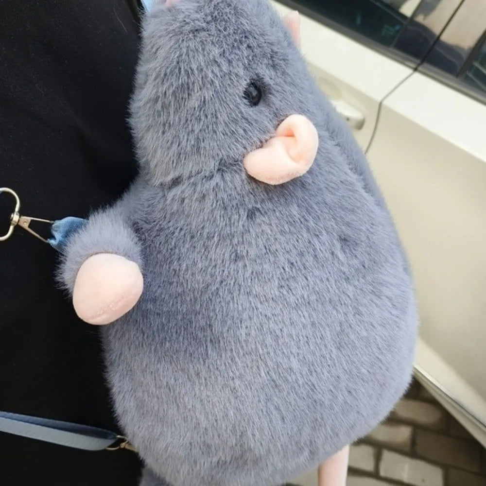 Cute Plush Mouse Backpack | TokiToy Box