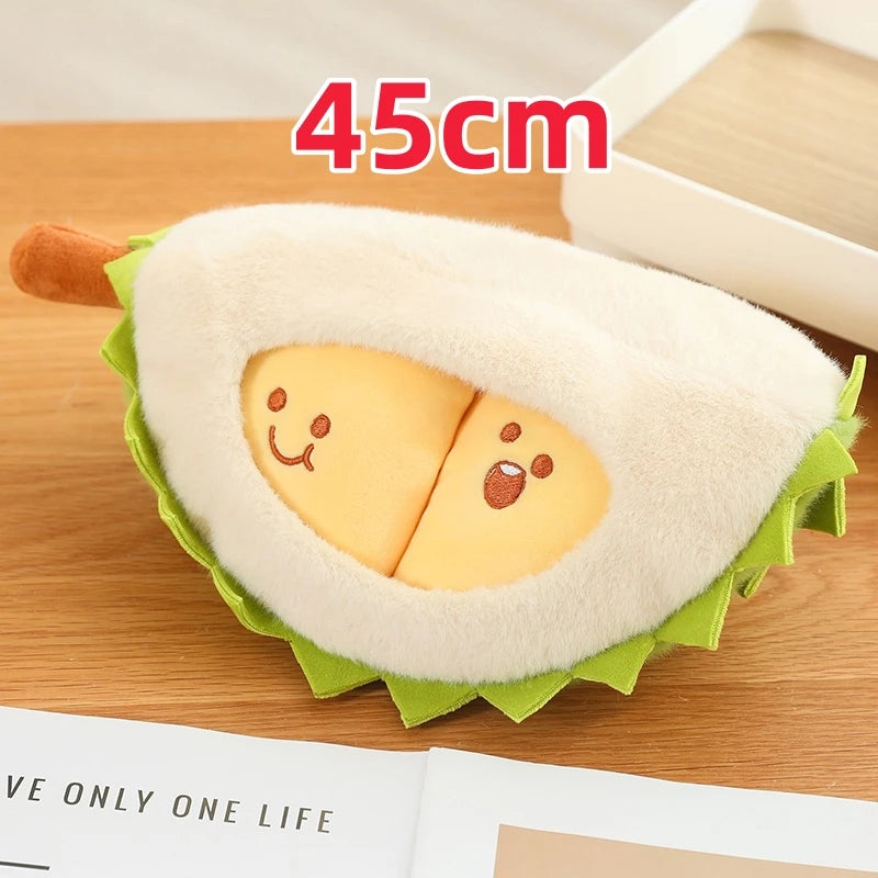 Cute Detachable Durian Plush Stress Pillow - Toki Toy Box
