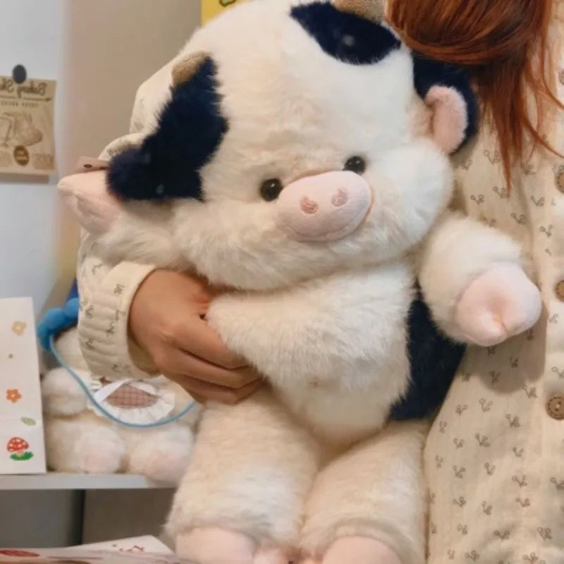 Cow Plush – Side View | Toki Toy Box