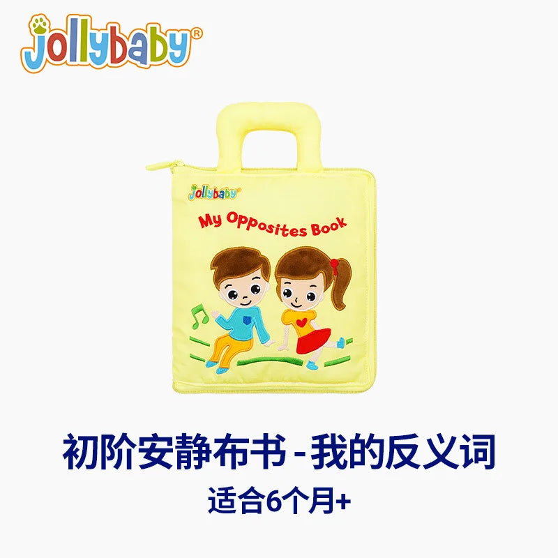 Baby busy book with interactive learning pages